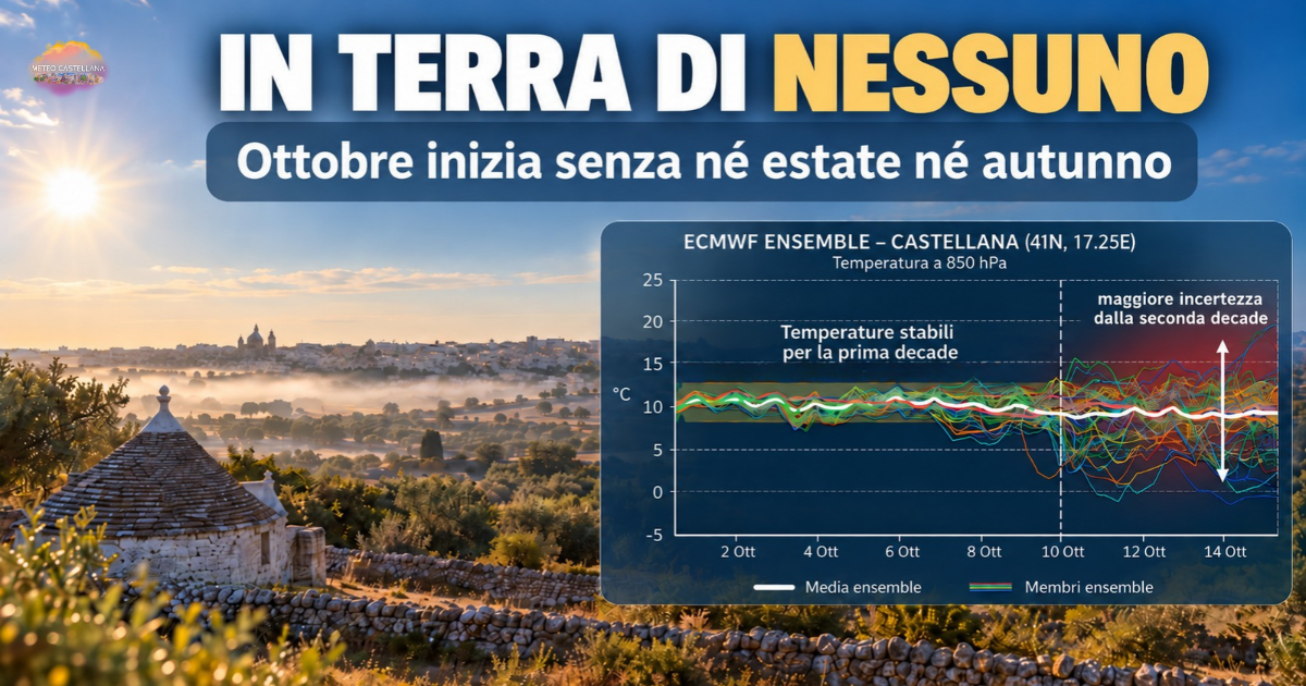 Ottobre inizia in terra di nessuno